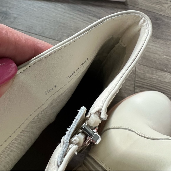 Dolce Vita Cecile Wood Platform Booties NWOT - Picture 6 of 7